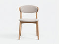 Silla de comedor 58×62×85 cm - tela gris - diseño moderno con asiento cómodo